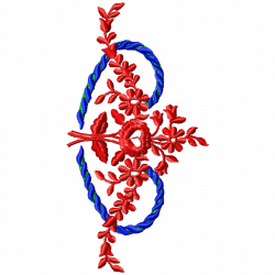 Flowers And Tree Embroidery Design 9 Flowers And Tree Embroidery Design 9